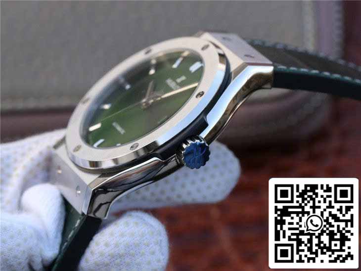 Hublot Classic Fusion 542.NX.8970.LR 1:1 Best Edition JJ Factory Green Dial