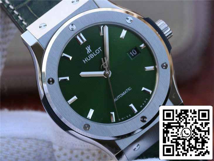 Hublot Classic Fusion 542.NX.8970.LR 1:1 Best Edition JJ Factory Green Dial