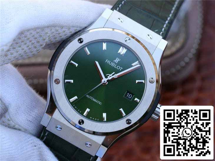 Hublot Classic Fusion 542.NX.8970.LR 1:1 Best Edition JJ Factory Green Dial