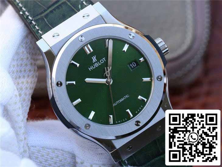 Hublot Classic Fusion 542.NX.8970.LR 1:1 Best Edition JJ Factory Green Dial