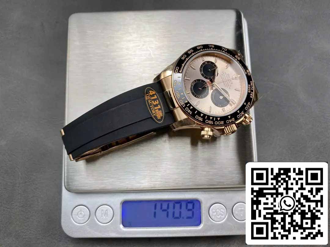 Rolex Cosmograph Daytona m126515 1:1 Best Edition QF Factory 4131 Movement Pink Dial