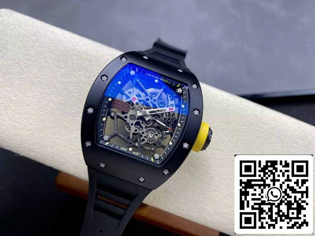 Richard Mille RM035 Rafa Americas Edition 1:1 Best Edition Sonic Factory V3 Black Ceramic