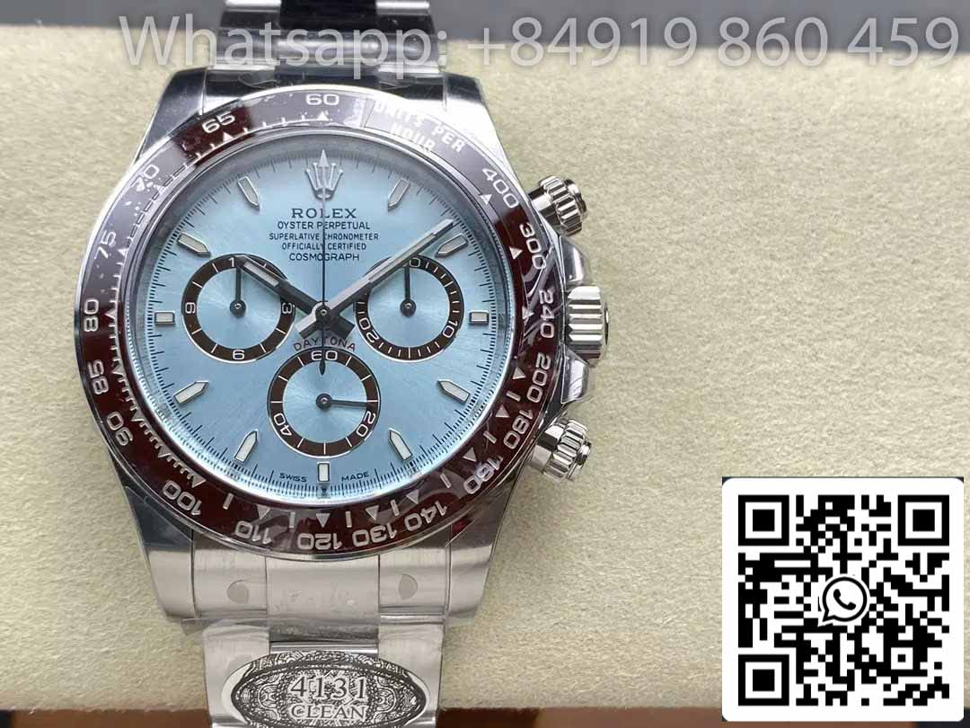 Rolex Cosmograph Daytona m126506-0001 Best Clone Clean Factory 4131 Movement Ice Blue