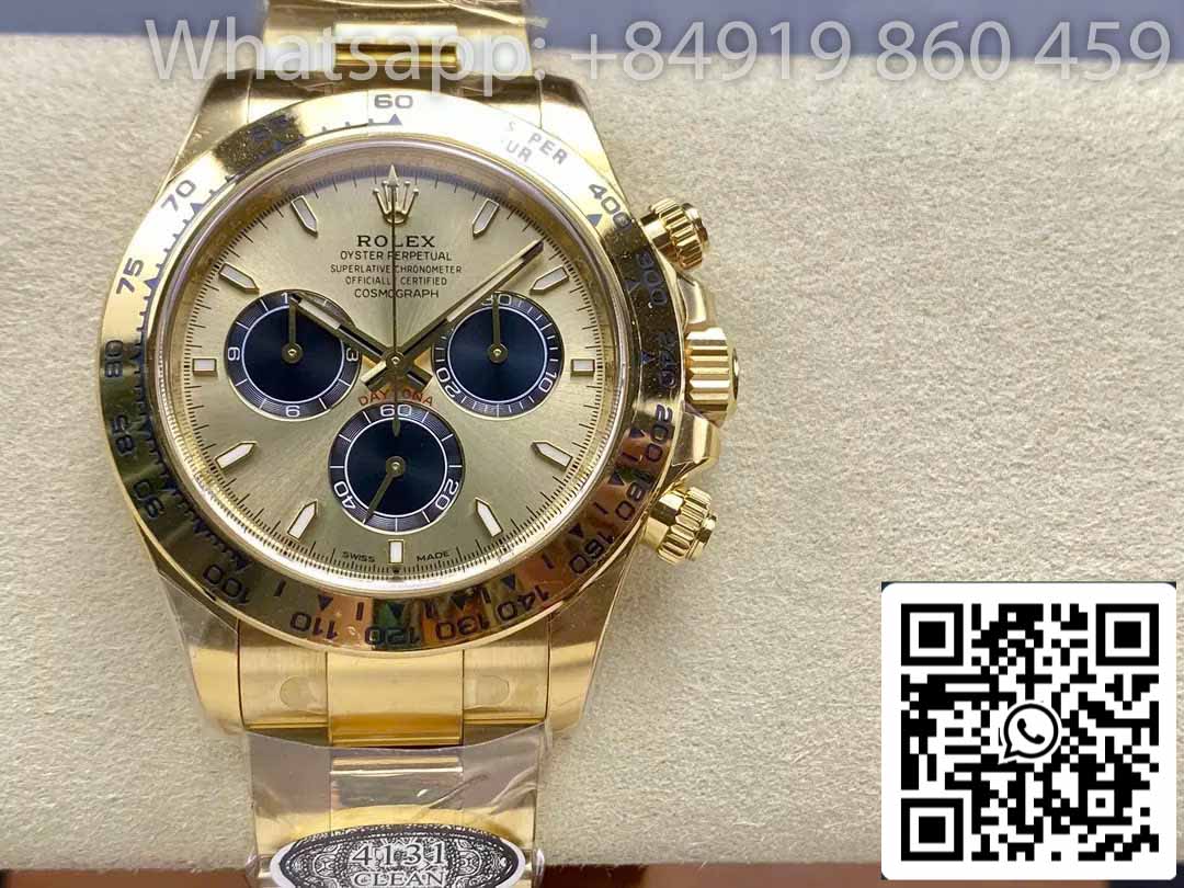 Rolex Cosmograph Daytona m126508-0006 Best Clone Clean Factory 4131 Movement Yellow Gold