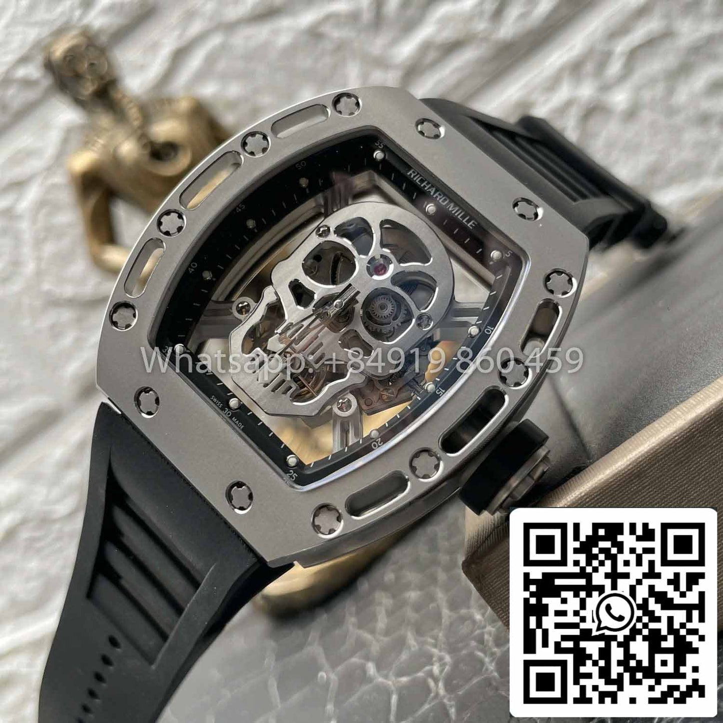 Richard Mille RM52-01 Tourbillon 1:1 Best Clone YS Factory