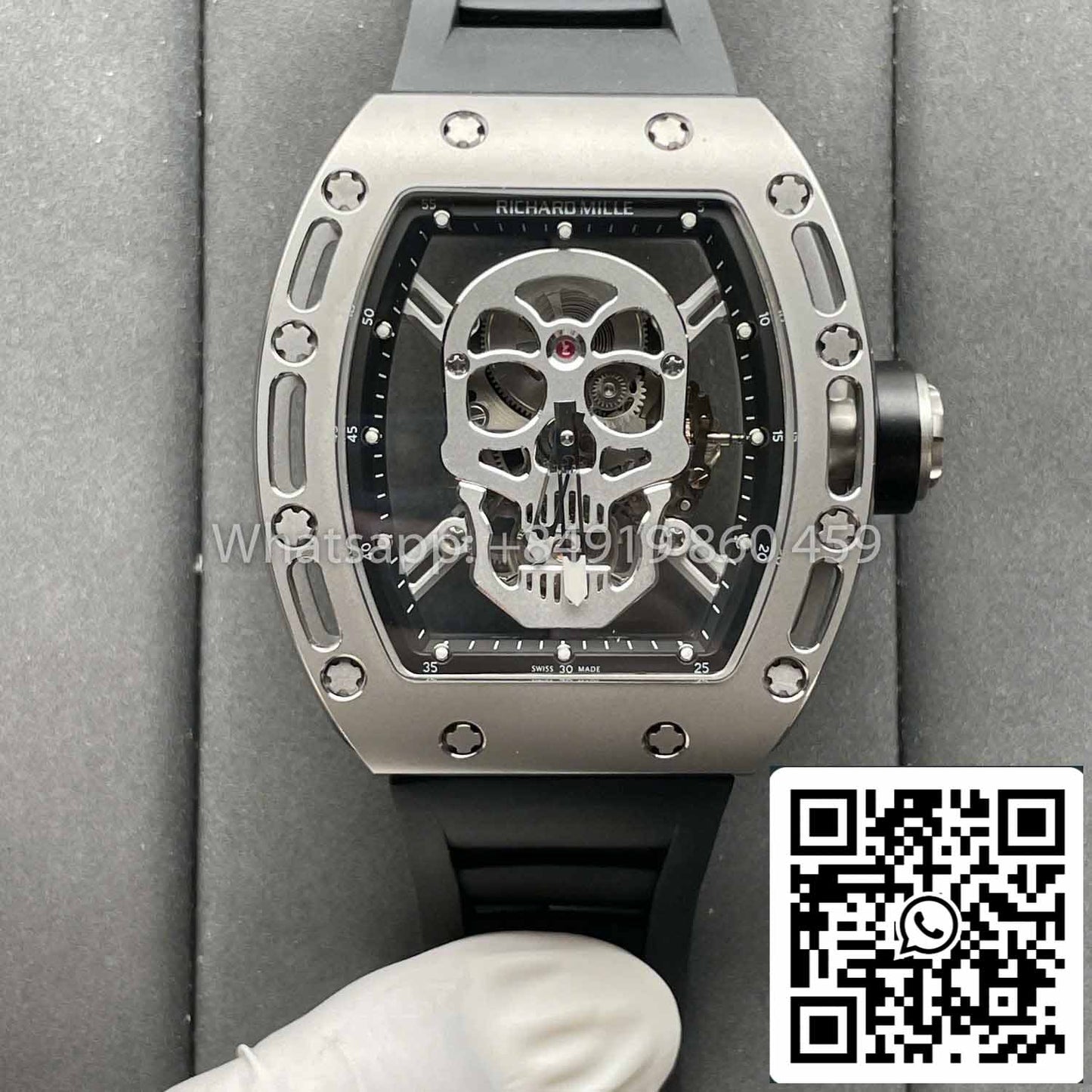 Richard Mille RM52-01 Tourbillon 1:1 Best Clone YS Factory