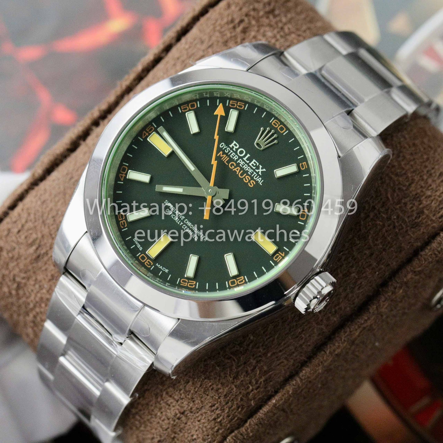 Rolex Milgauss 116400GV-0001 Replica watch 1:1 best Clone VS Factory