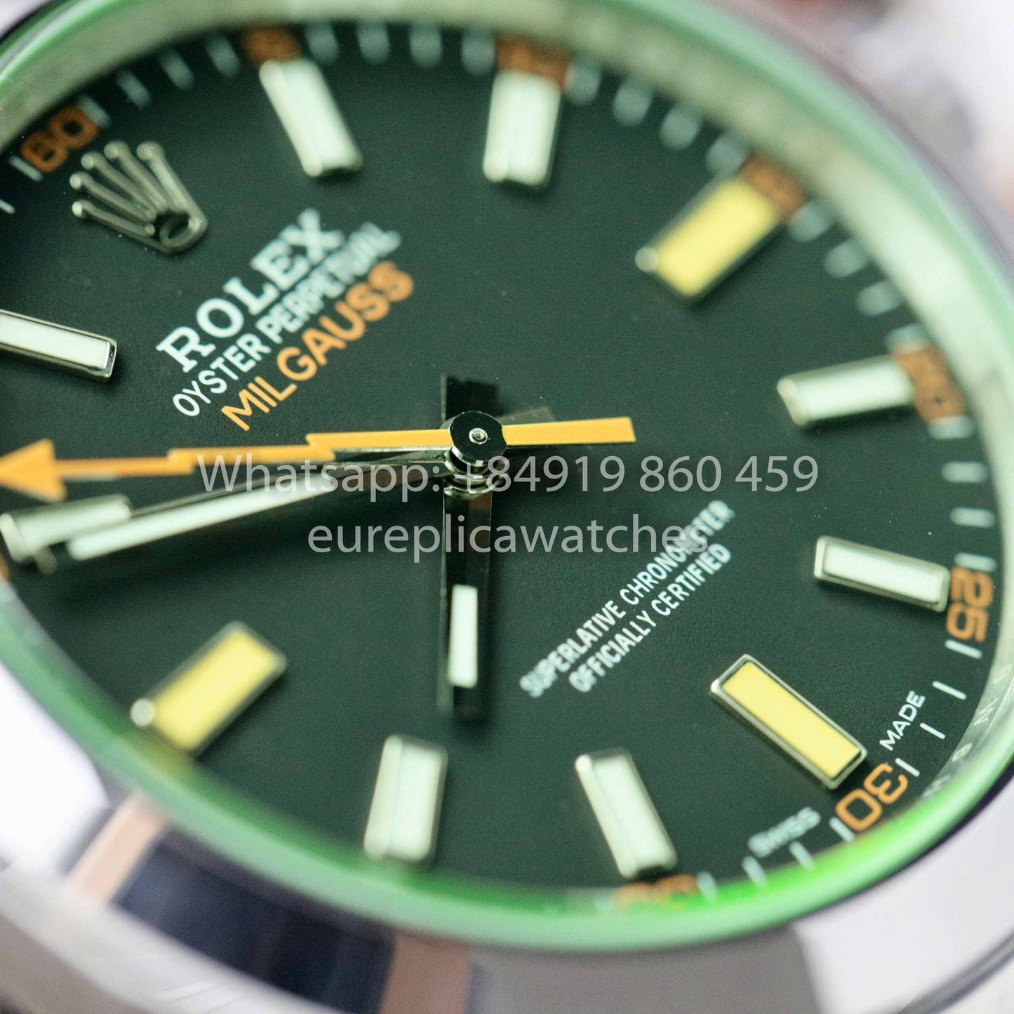 Rolex Milgauss 116400GV-0001 Replica watch 1:1 best Clone VS Factory